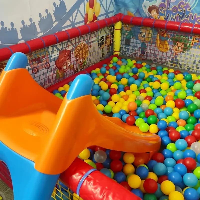 View of Bimbi Family Park in Bovisio-Masciago, Lombardy