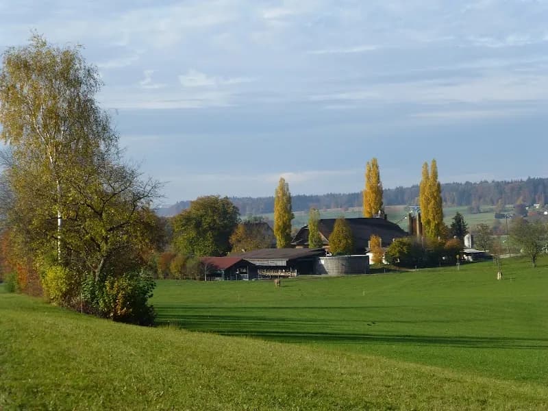 View of Bio Waidhof in Seebach, ZH