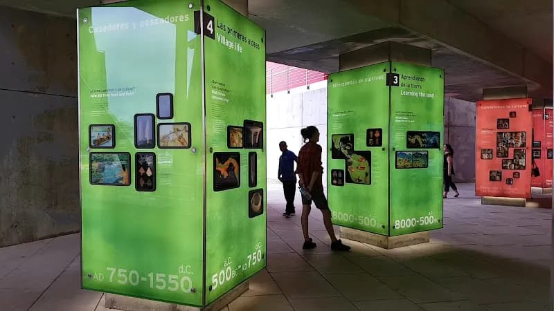 View of Biomuseo in Panama City, PAN