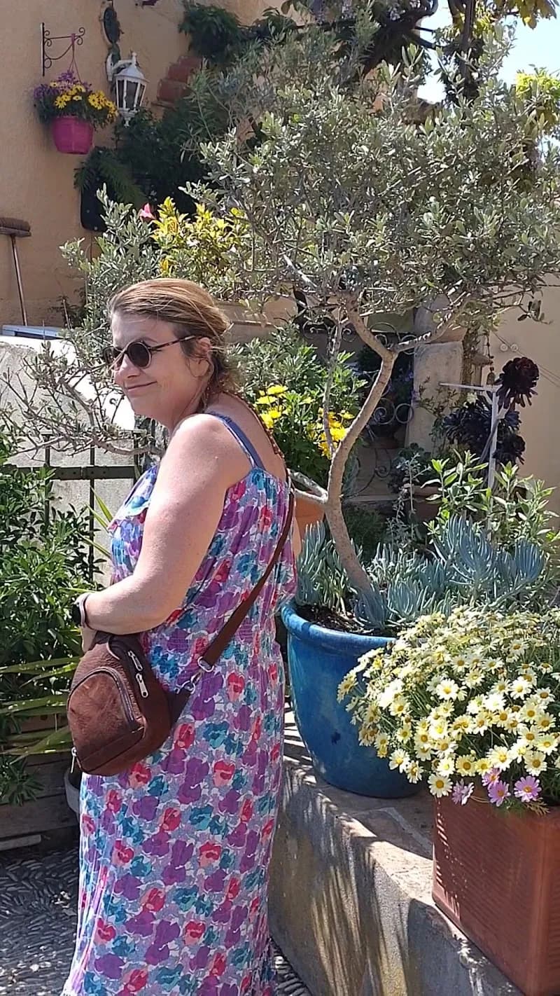 View of Biot vieux village in Biot, PACA