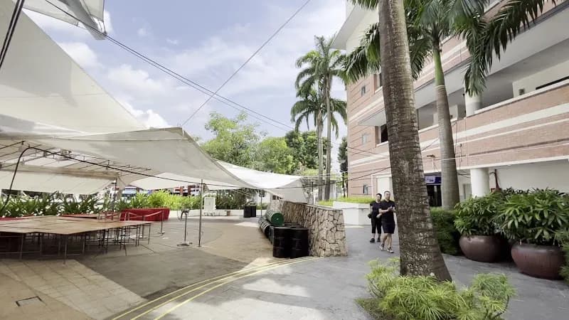 View of Bishan Community Club in Bishan, SG