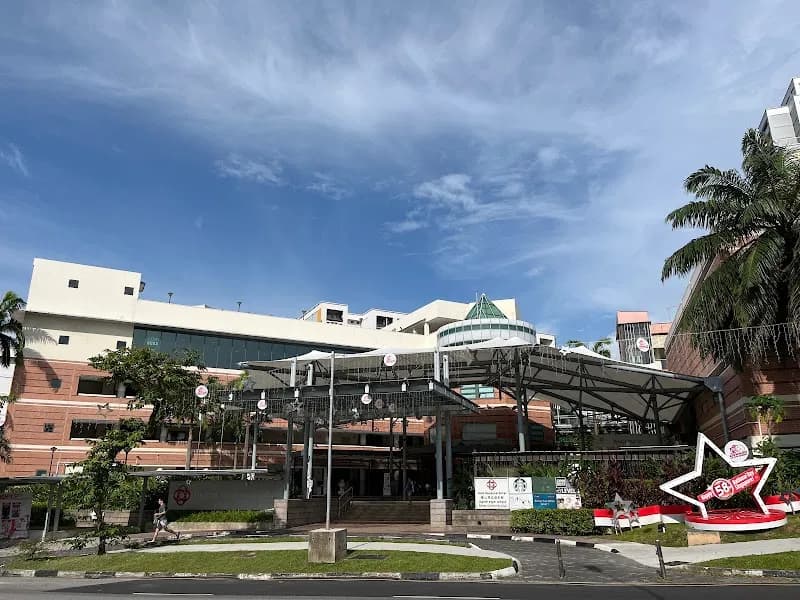 View of Bishan Community Club in Bishan, SG