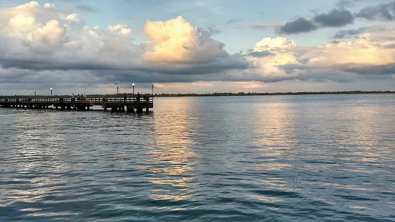 View of Bishop Park in Wyandotte, MI