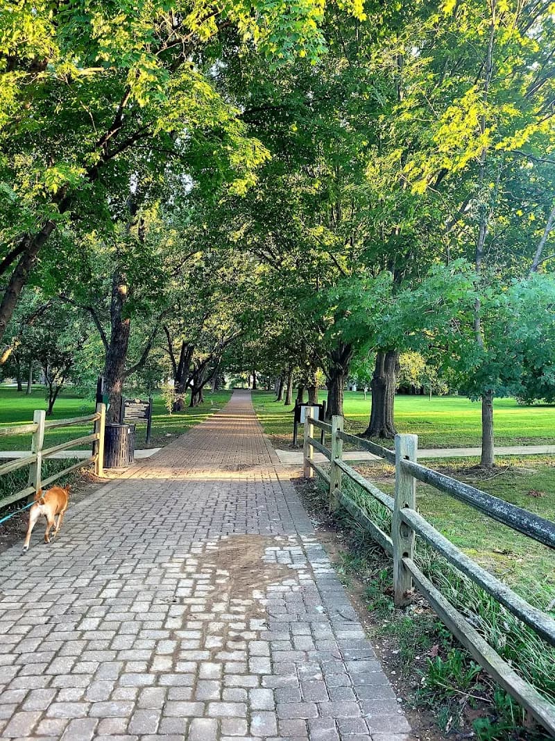 View of Blackburn Park in Webster Groves, MO