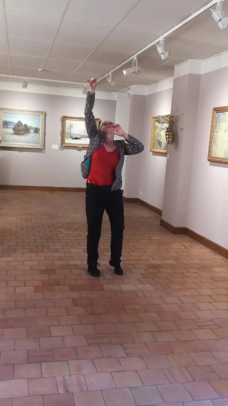 View of Blanche Hoschedé-Monet Museum in Monet's Giverny, IDF