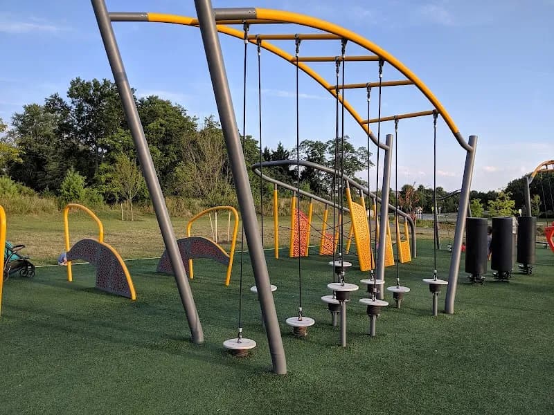 View of Blandair Regional Park West Playground in Columbia, MD
