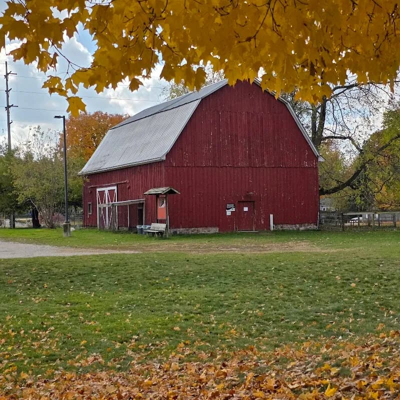 View of Blandford Nature Center in Grand Rapids, MI