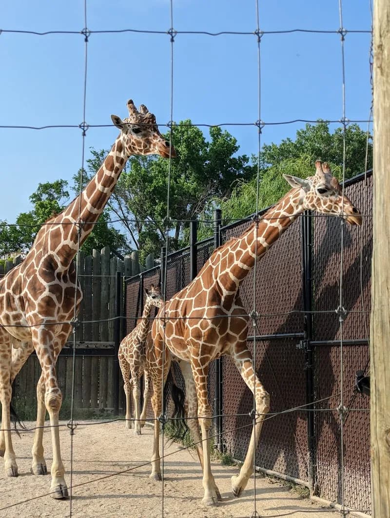 View of Blank Park Zoo in Des Moines, IA