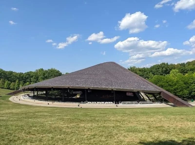 View of Blossom Music Center in Brecksville, OH