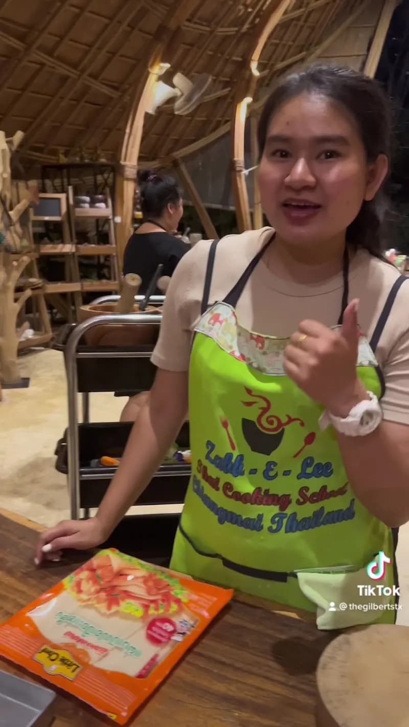 View of Blue Elephant Cooking School in Chiang Mai, CM