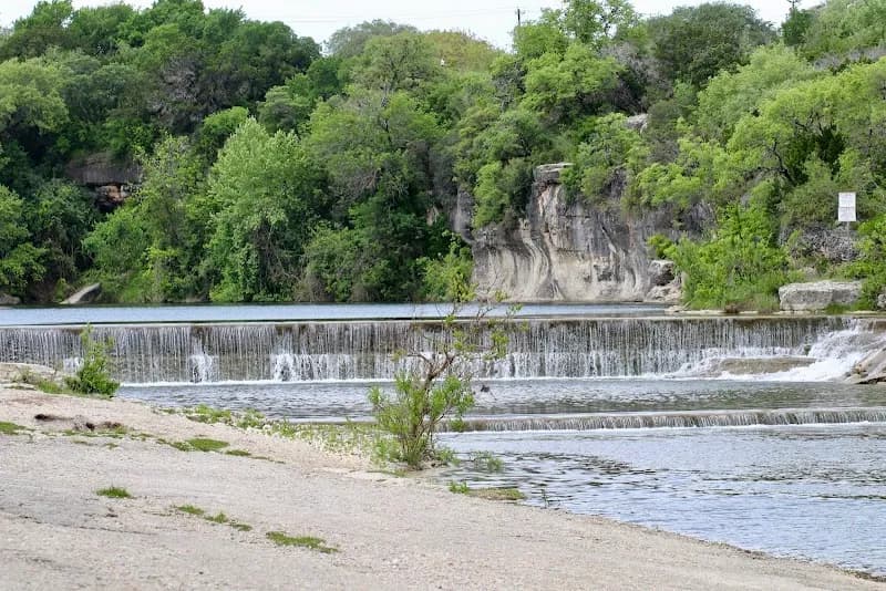 View of Blue Hole Park in Georgetown, TX
