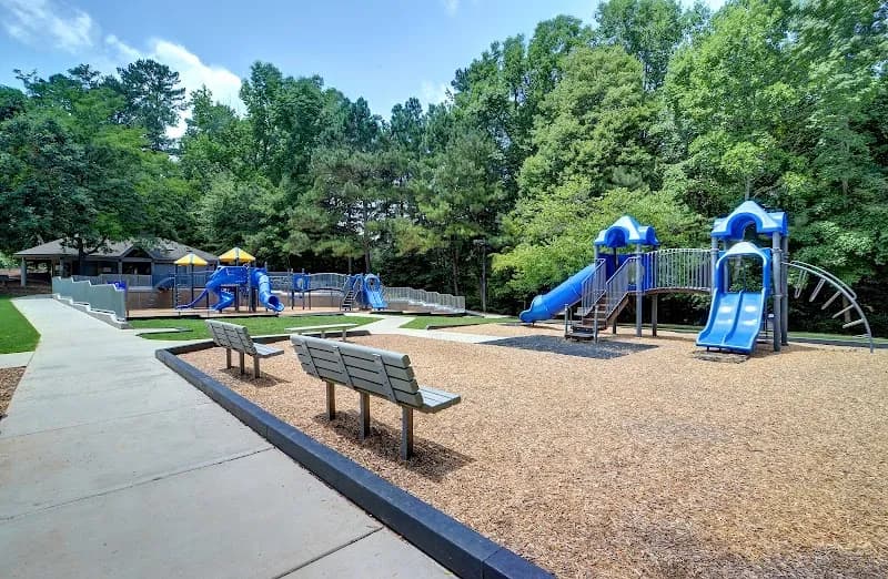 View of Blue Jay Point County Park in Falls Lake, NC