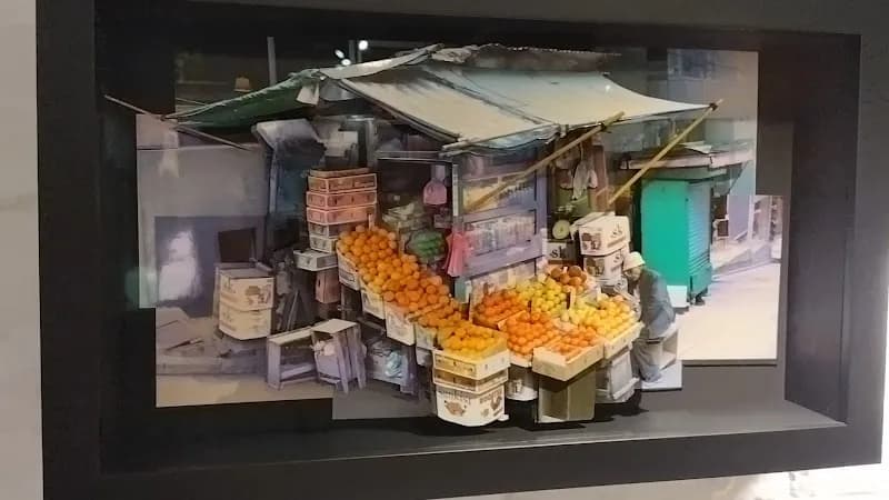 View of Blue Lotus Gallery in Sheung Wan, HK