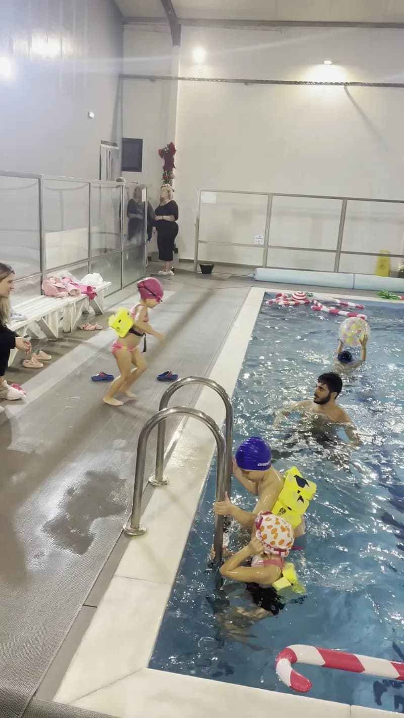 View of Blue Swimming Center in Acharnes, AT