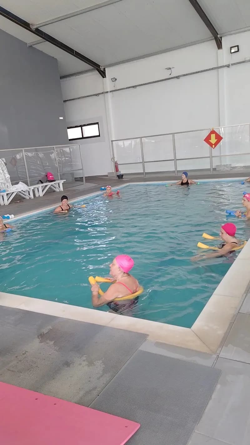 View of Blue Swimming Center in Acharnes, AT