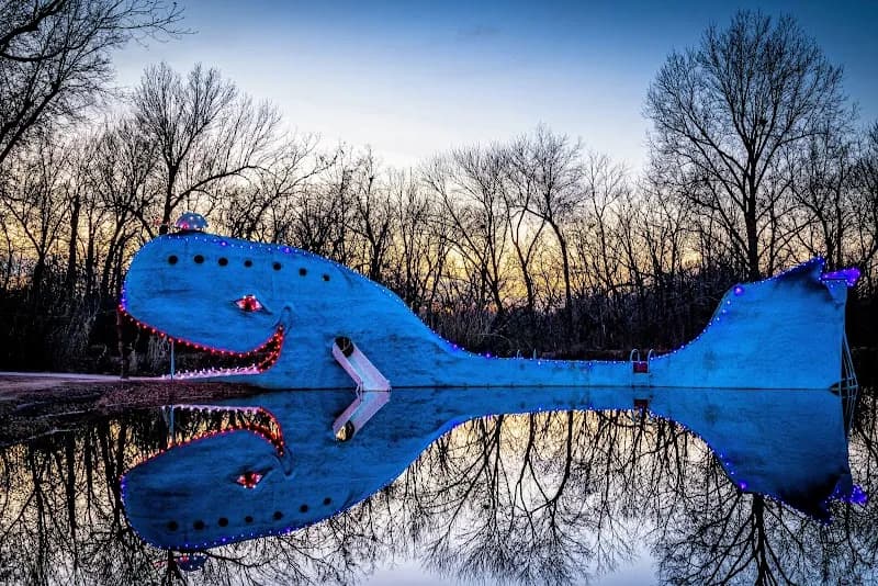 Blue Whale of Catoosa lake in Catoosa, OK