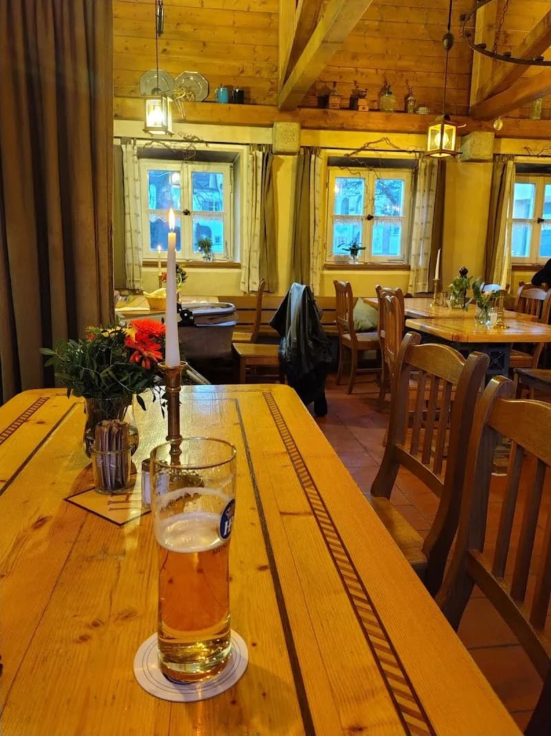 View of Blutenburg Castle in Munich, BY