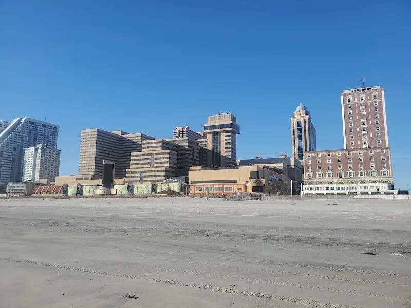 View of Boardwalk in Atlantic City, NJ