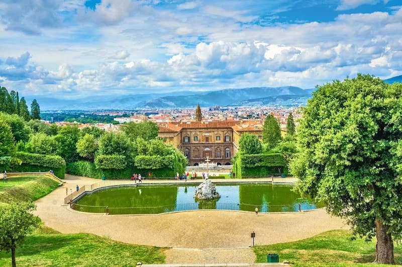 Boboli Gardens garden in Florence, TC