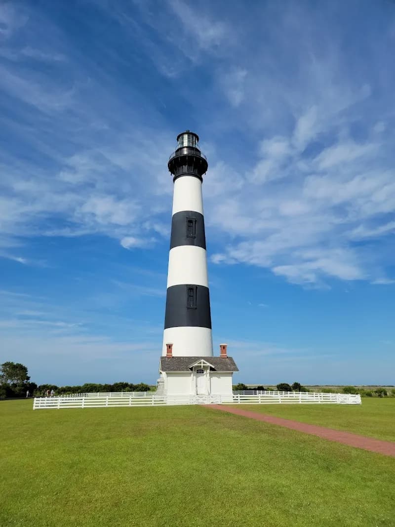Bodie Island Lighthouse historical landmark in Nags Head, NC