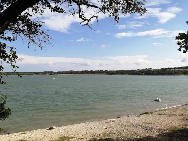 View of Boerne City Lake Park in Boerne, TX