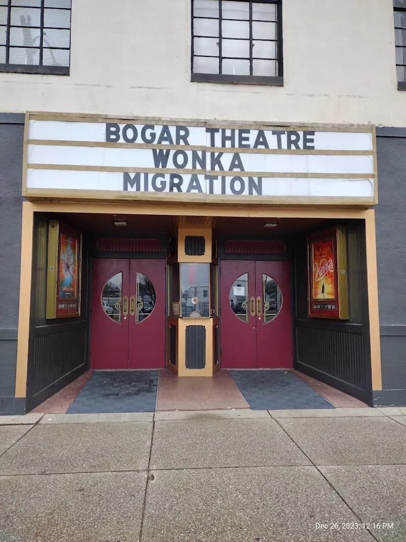 View of Bogar Theatre in Marshall, MI