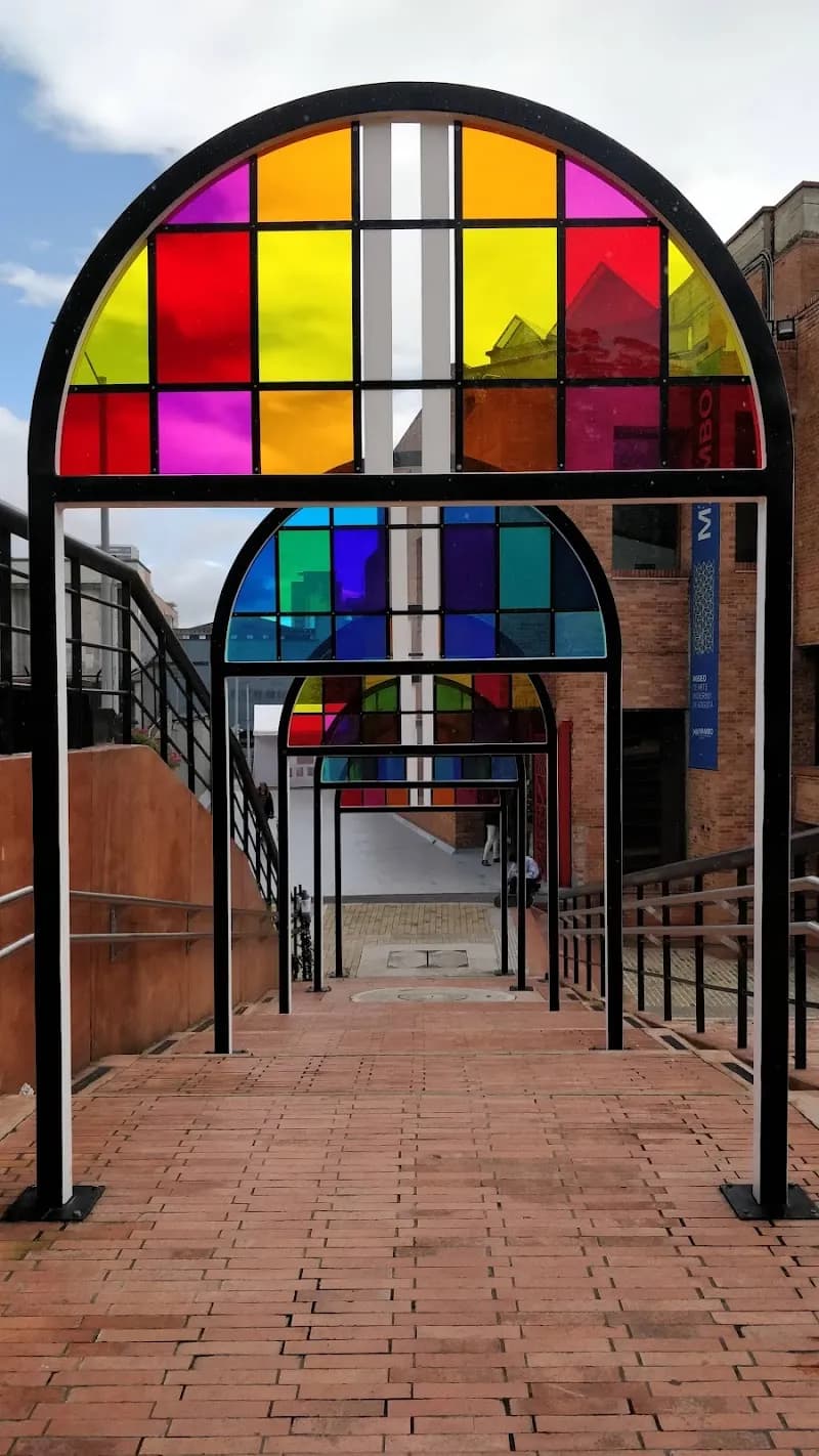 View of Bogotá Museum of Modern Art MAMBO in Bogota, BOG