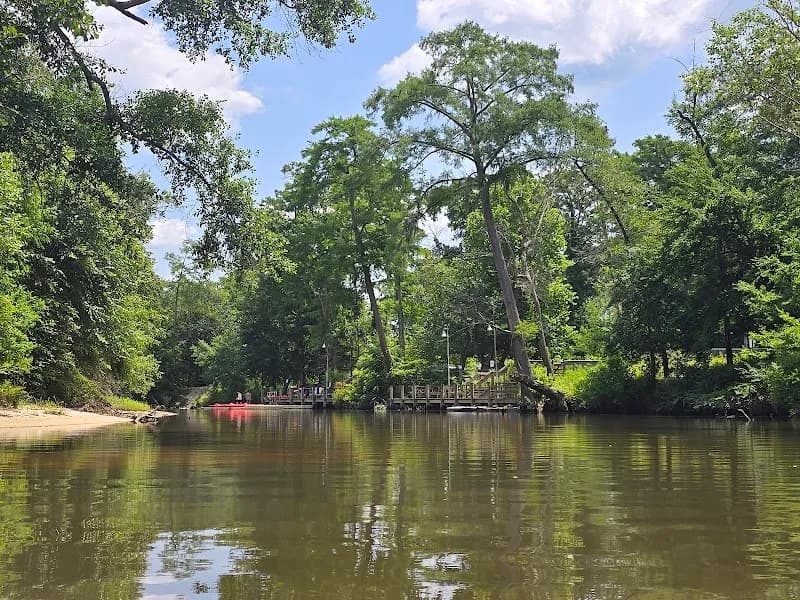 View of Bogue Falaya Wayside Park in Covington, LA