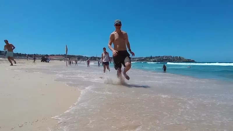 View of Bondi Beach in Sydney, NSW