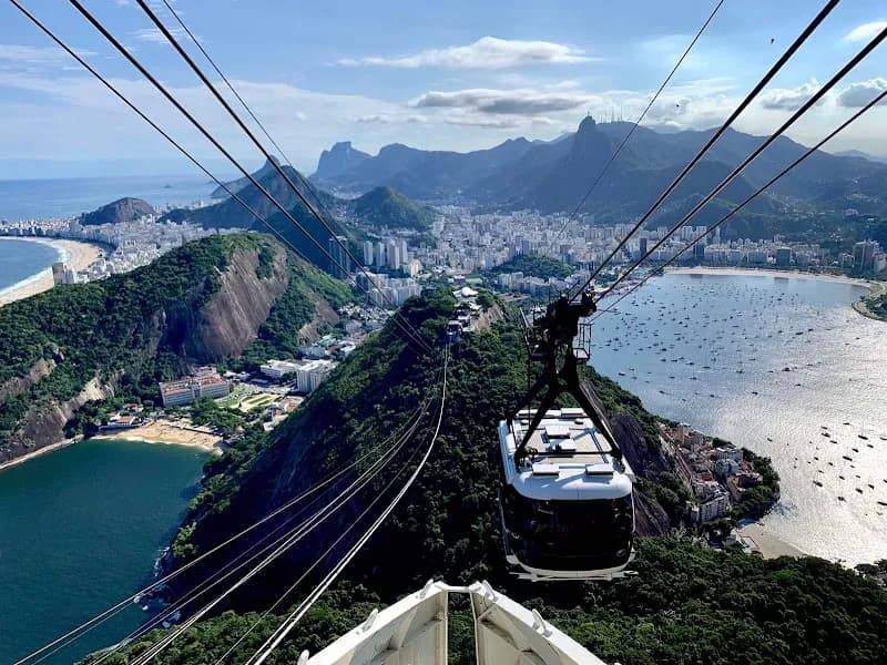 Bondinho do Pão de Açúcar attraction in Rio de Janeiro, RJ