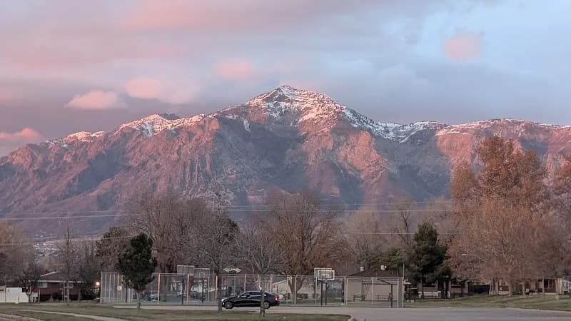 View of Bonneville Park in Ogden, UT