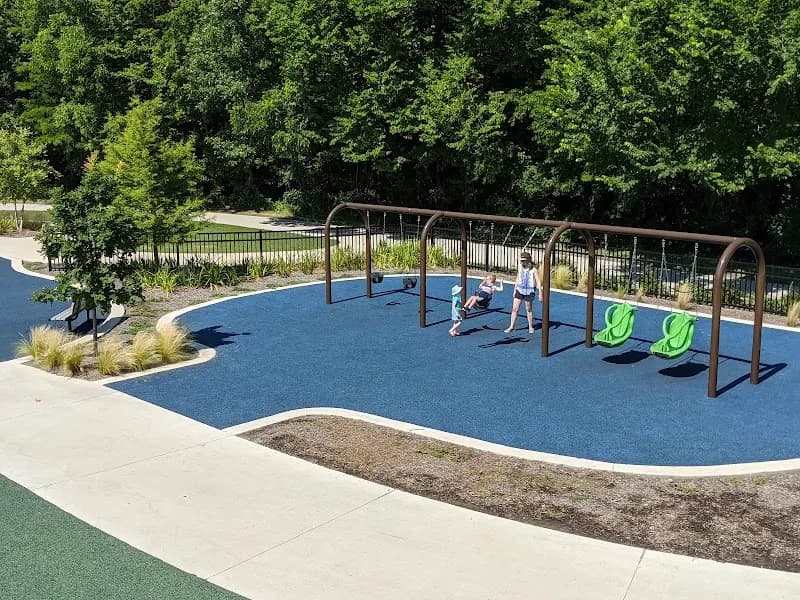 View of Bonnie Wenk Park in Mckinney, TX