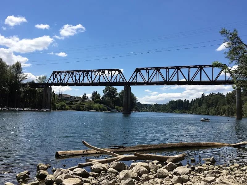 View of Boones Ferry Park in Wilsonville, OR