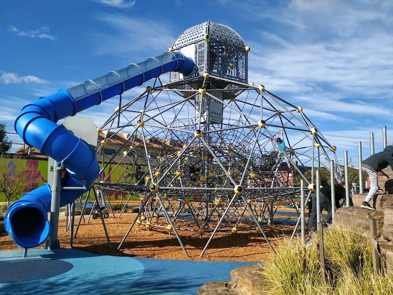 Booran Reserve park in Hawthorn, VIC