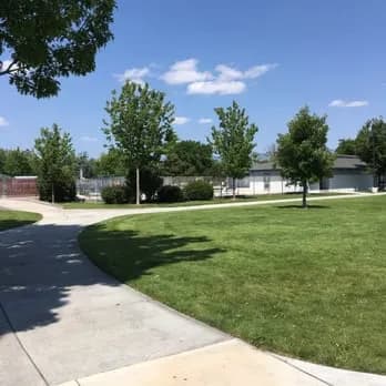 View of Borah Park in Boise, ID