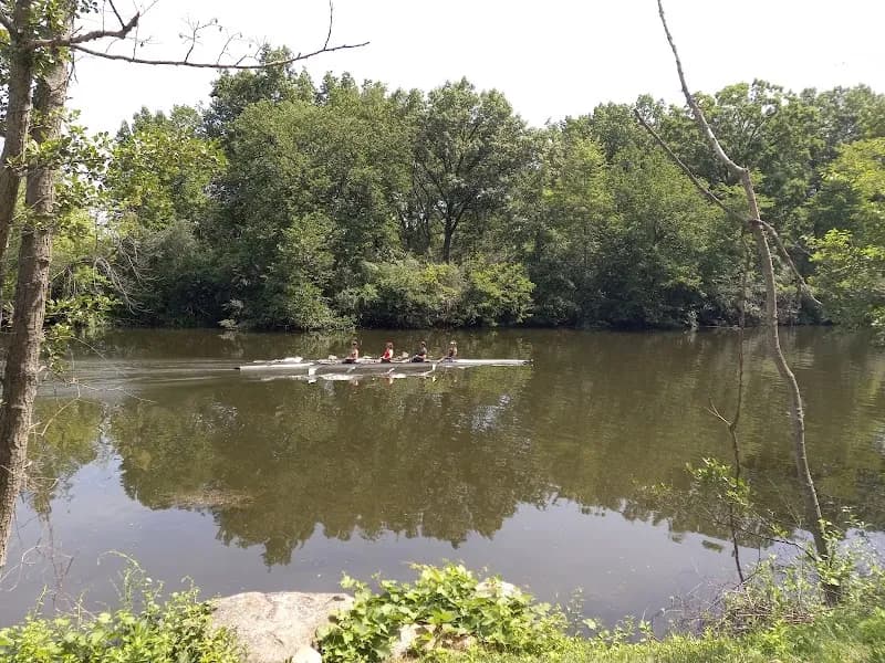 View of Border-to-Border Trail in Ann Arbor, MI