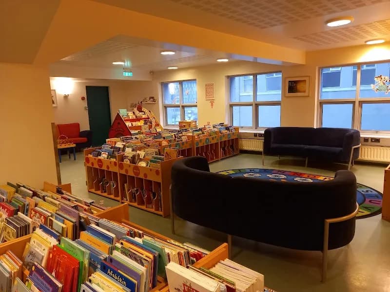 View of Borgarbókasafnið Grófinni in Reykjavik, RVK