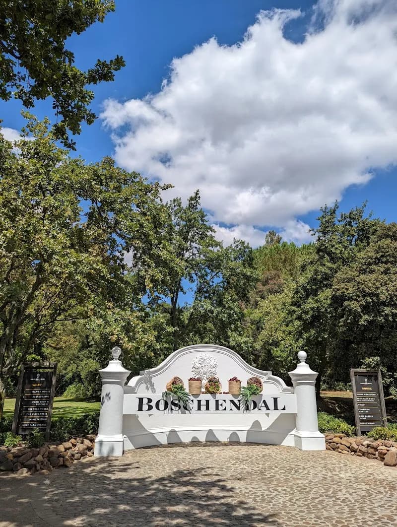 View of Boschendal in Franschhoek, WC