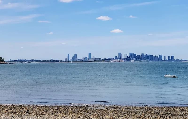 View of Boston Harbor Islands National & State Park in Boston, MA