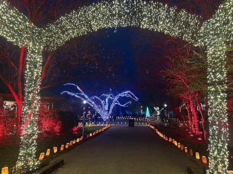 View of Botanica, The Wichita Gardens in Wichita, KS