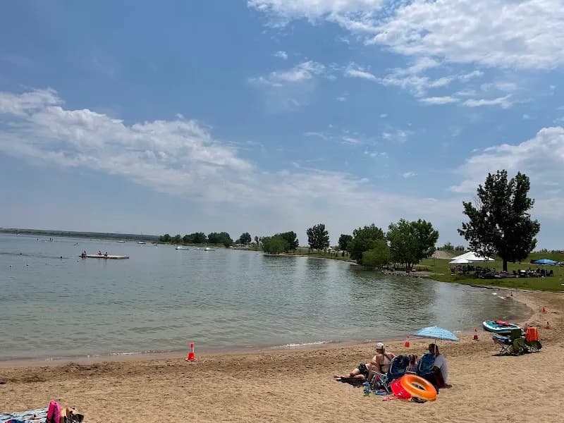 View of Boulder Reservoir in Boulder, CO