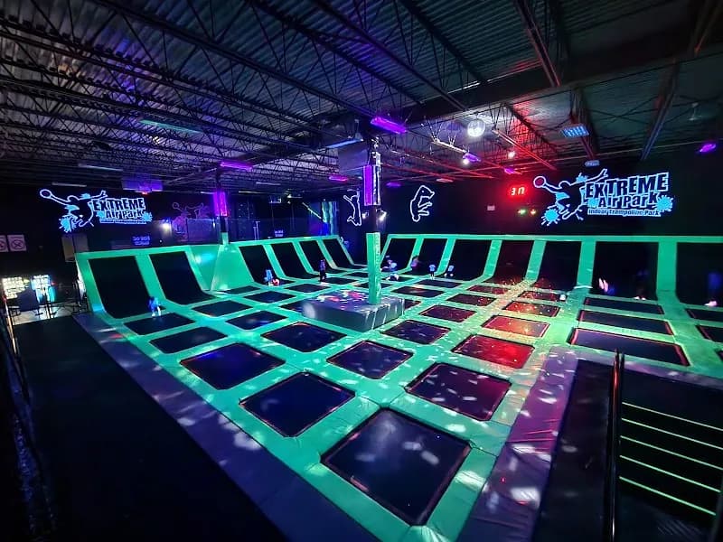 View of Bounce Around Trampoline Park in Langley, BC