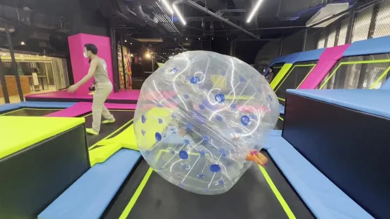 View of Bounce Trampoline Park in Manila, NCR