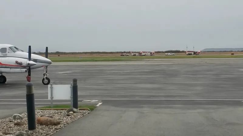 View of Boundary Bay Airport (CZBB) in South Delta, BC