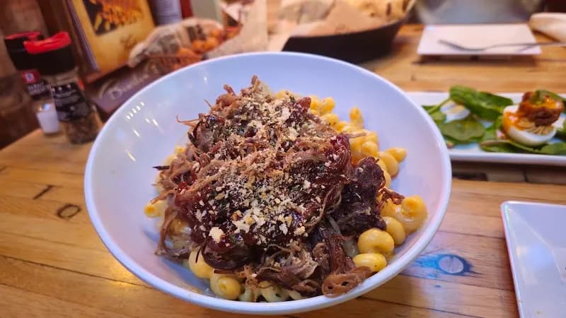 View of Bourbon Bowl: Eat, Drink, Roll in Greensboro, NC