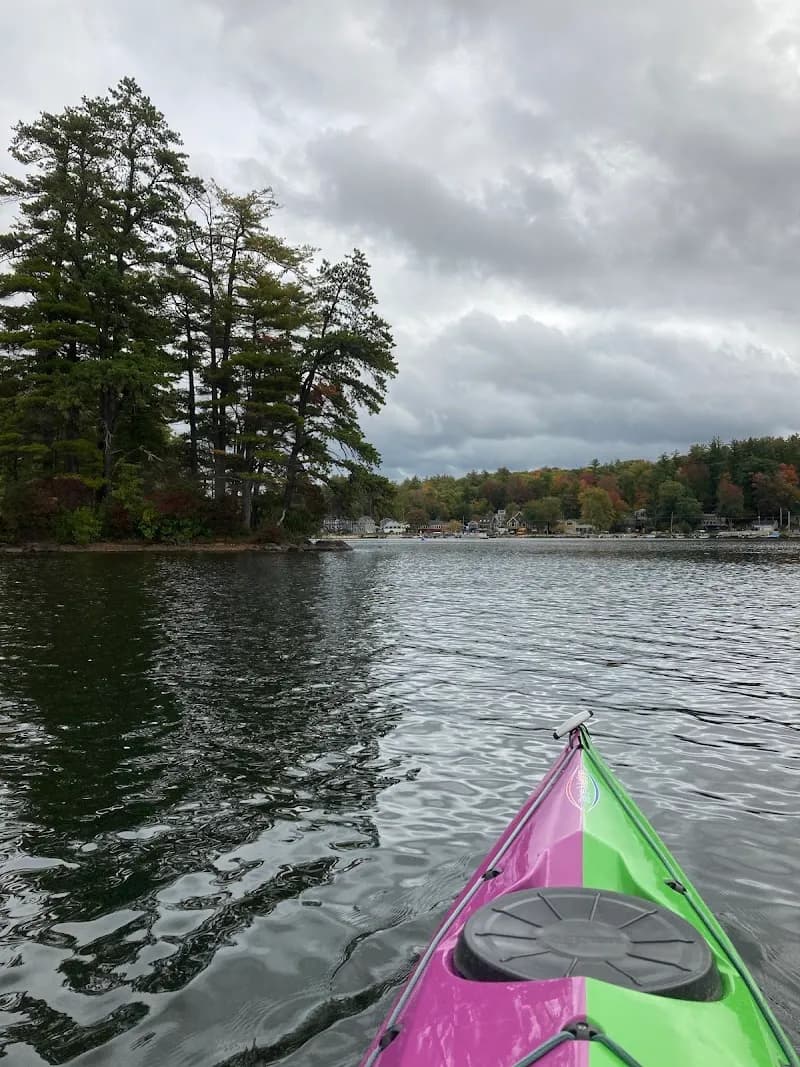 View of Bow Lake in Weare, NH