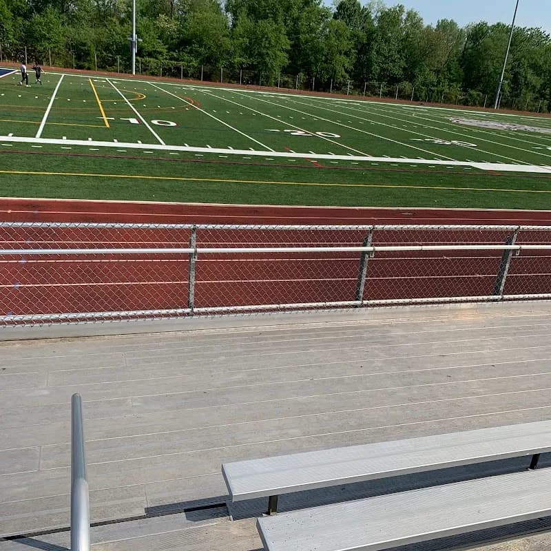 View of Bowie High School in Bowie, MD