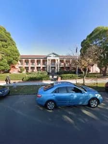 View of Box Hill High School in Box Hill, VIC