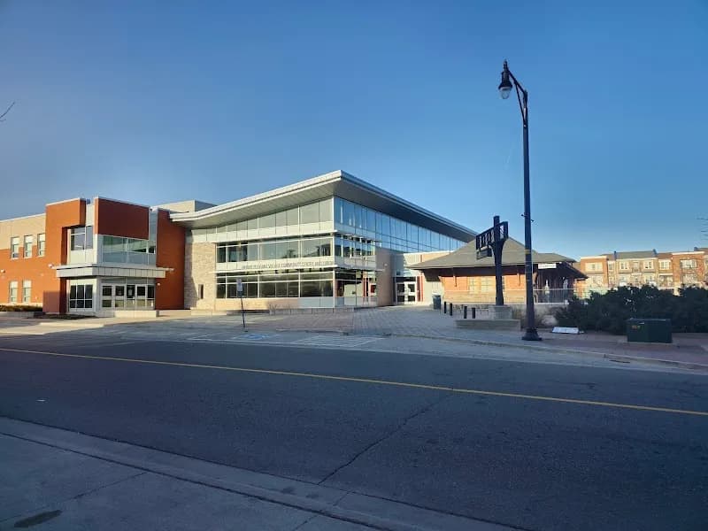 View of Brampton Library - Mount Pleasant Village Branch in Brampton, ON