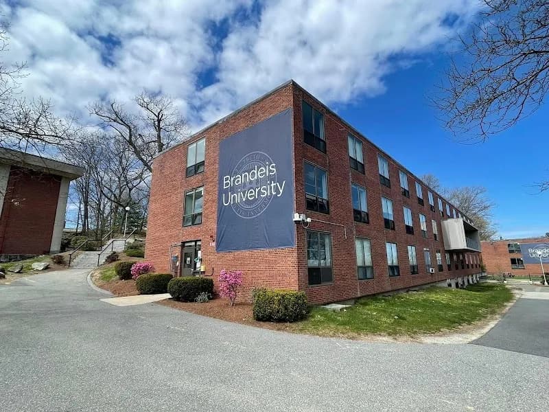 View of Brandeis University in Waltham, MA